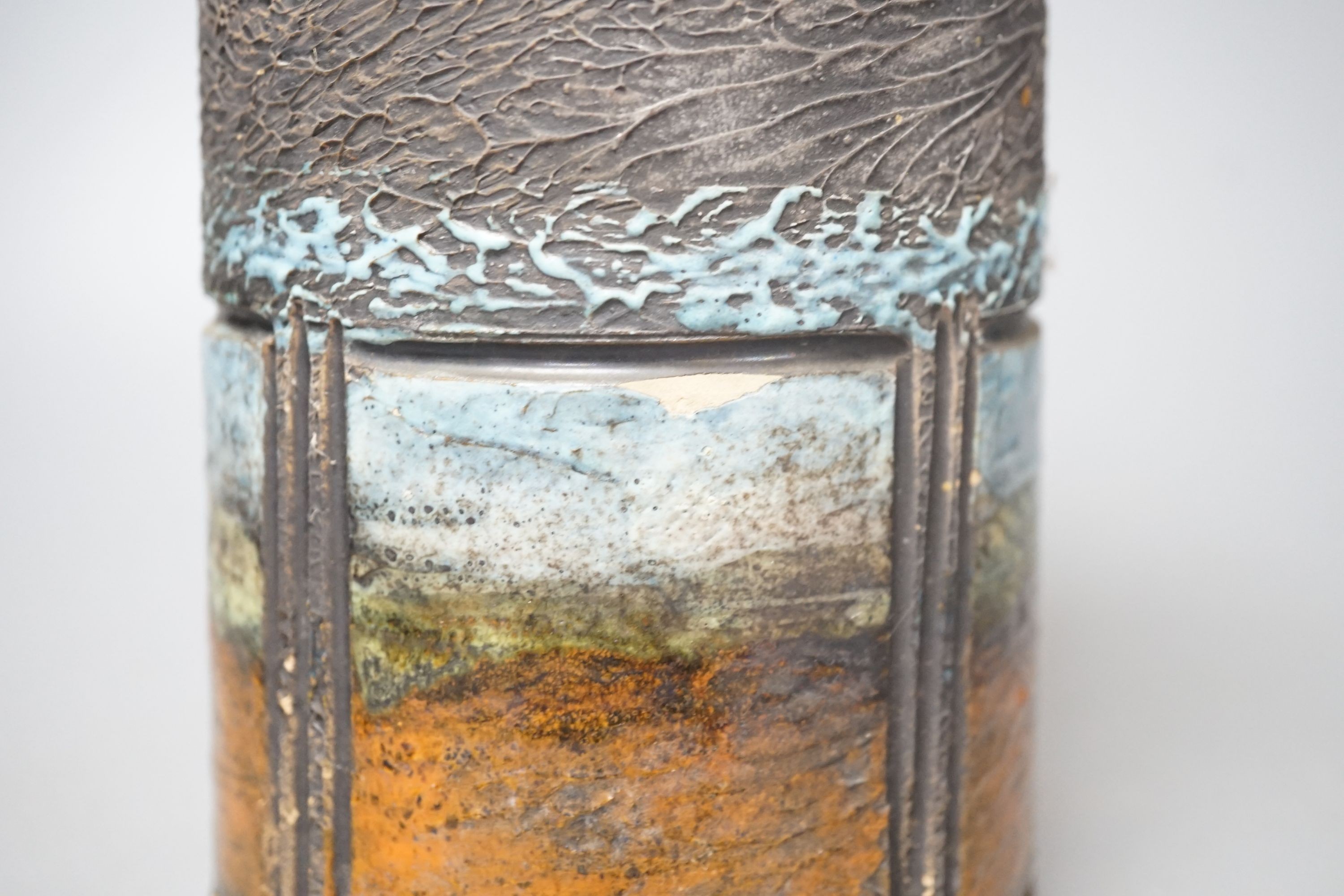 A Tilgman Keramik Irish pottery vase - 28.5cm tall